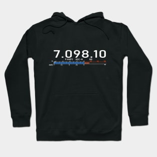 S Meter - dB high frequency field strength Hoodie